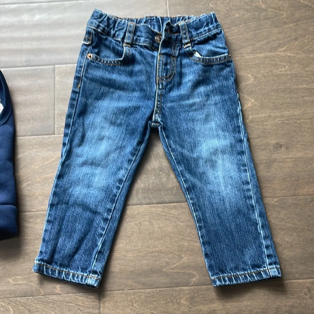 9-12 Months 3 Pc Set Baby Vest, Sweater and Pants